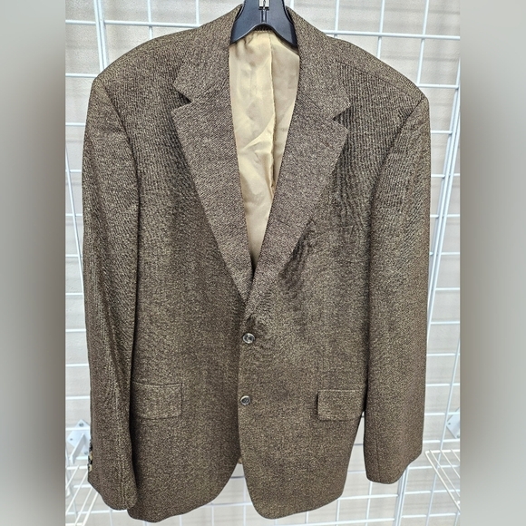 HUGO BOSS Men's Blazer 48R silk Wool - Picture 1 of 6